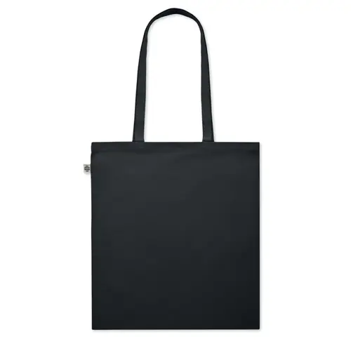 Shopper in cotone biologico con manici lunghi da 180g 38x42cm