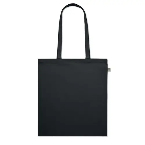 Shopper in cotone biologico con manici lunghi da 180g 38x42cm