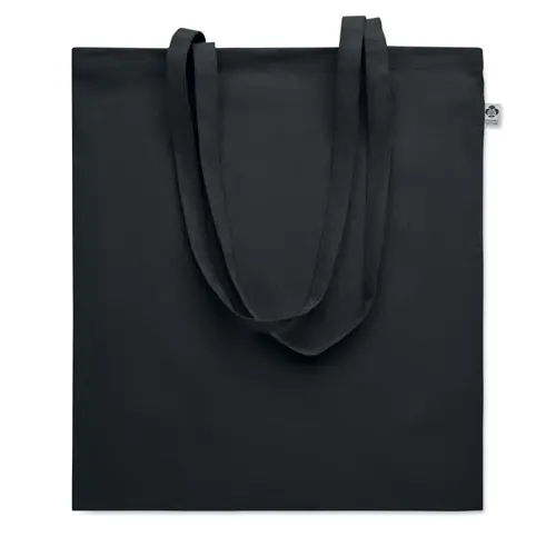 Shopper in cotone biologico con manici lunghi da 180g 38x42cm