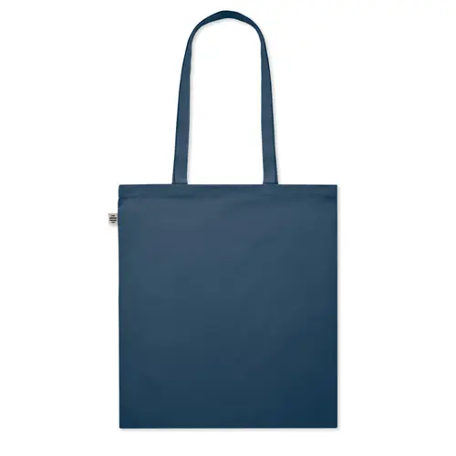 Shopper in cotone biologico con manici lunghi da 180g 38x42cm