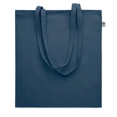 Shopper in cotone biologico con manici lunghi da 180g 38x42cm
