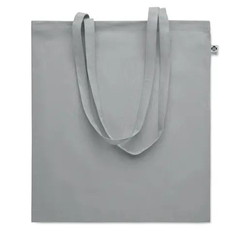 Shopper in cotone biologico con manici lunghi da 180g 38x42cm