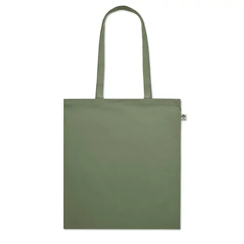 Shopper in cotone biologico con manici lunghi da 180g 38x42cm