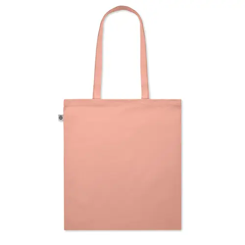 Shopper in cotone biologico con manici lunghi da 180g 38x42cm
