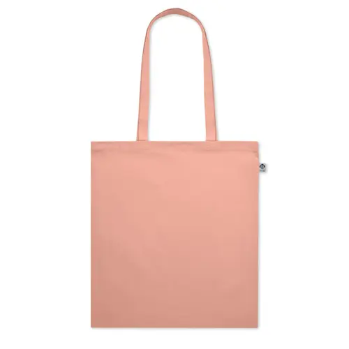 Shopper in cotone biologico con manici lunghi da 180g 38x42cm