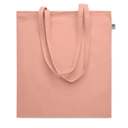 Shopper in cotone biologico con manici lunghi da 180g 38x42cm