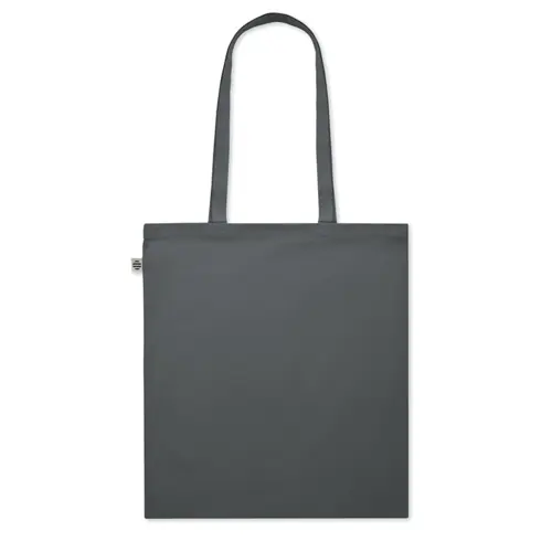 Shopper in cotone biologico con manici lunghi da 180g 38x42cm