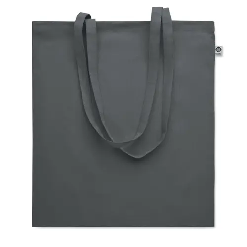 Shopper in cotone biologico con manici lunghi da 180g 38x42cm