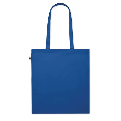 Shopper in cotone biologico con manici lunghi da 180g 38x42cm
