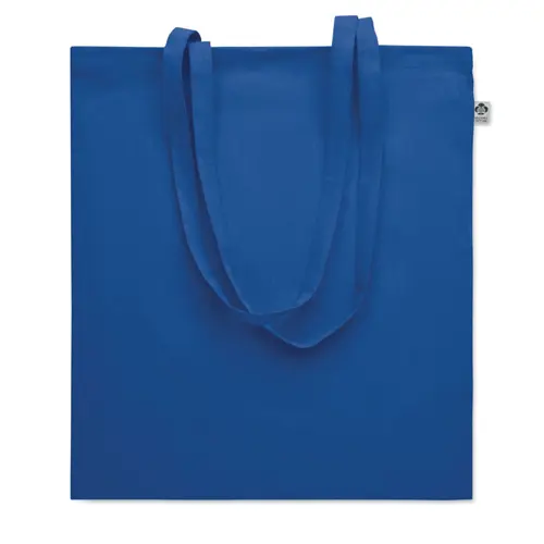 Shopper in cotone biologico con manici lunghi da 180g 38x42cm