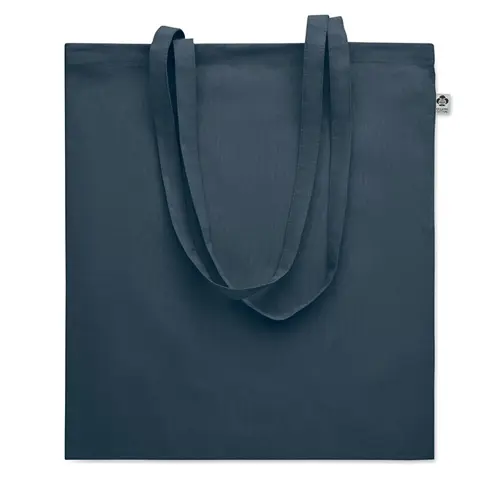 Shopper in cotone biologico con manici lunghi da 180g 38x42cm