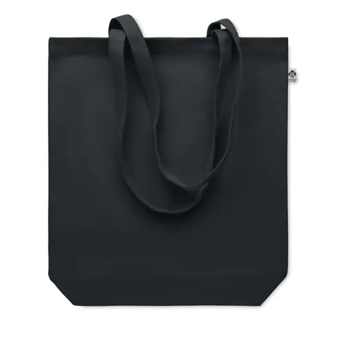 Shopper in tela biologica con manici lunghi da 270g 38x9x42cm