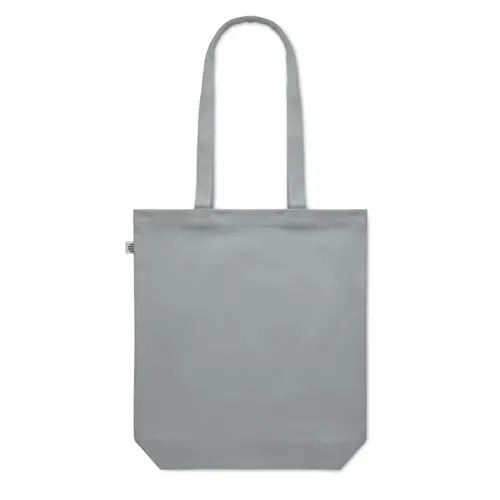 Shopper in tela biologica con manici lunghi da 270g 38x9x42cm