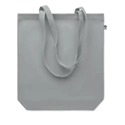 Shopper in tela biologica con manici lunghi da 270g 38x9x42cm