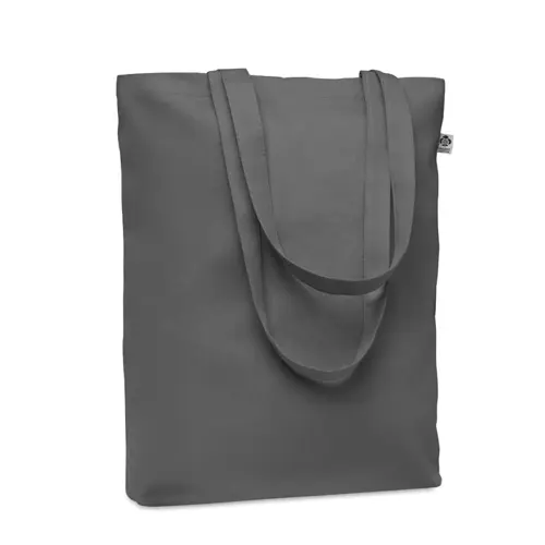Shopper in tela biologica con manici lunghi da 270g 38x9x42cm