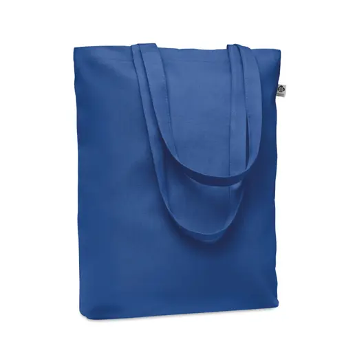 Shopper in tela biologica con manici lunghi da 270g 38x9x42cm