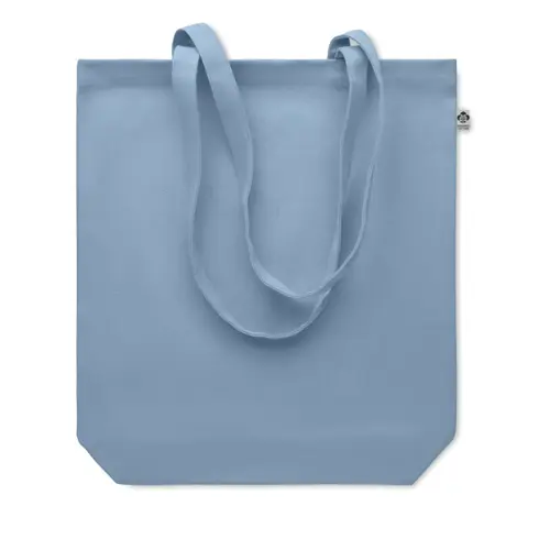 Shopper in tela biologica con manici lunghi da 270g 38x9x42cm