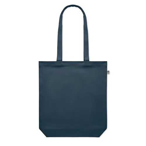 Shopper in tela biologica con manici lunghi da 270g 38x9x42cm