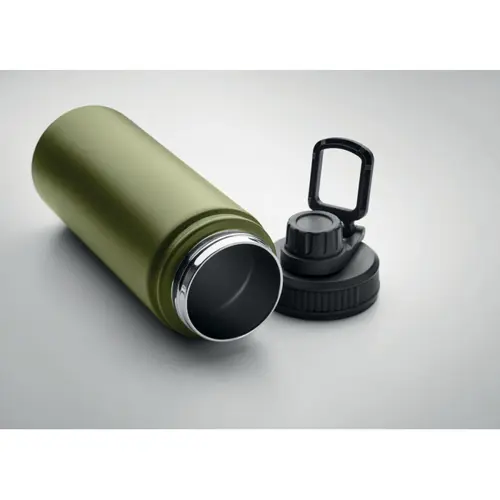 Borraccia isolata sottovuoto doppio strato in acciaio inox con tappo a sorsetto e maniglia da 500 ml