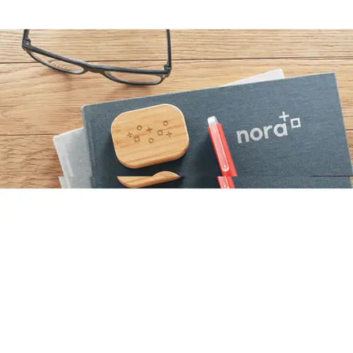 Auricolari TWS in custodia di bambù