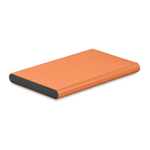 Power bank in alluminio con porta di tipo-C da 4000mAh 