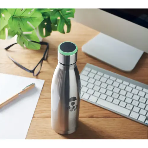 Borraccia termica in acciaio inox con luce di promemoria di idratazione 500ml