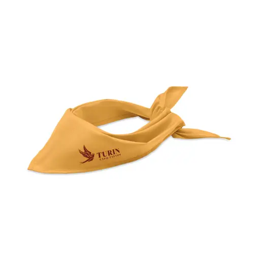Foulard bandana in policotone a forma triangolare 870x440mm