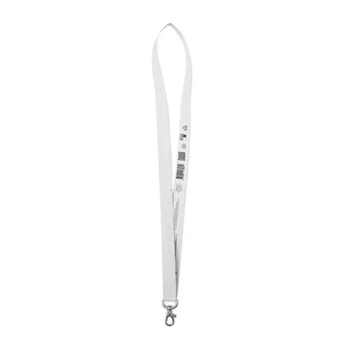 Lanyard in carta riciclata con semi di fiori selvatici con gancio