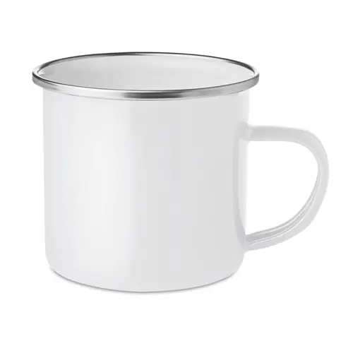Tazza Vintage in metallo da 350ml personalizzata in Sublimazione