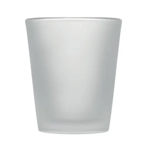 Bicchierino in vetro con finitura satinata da 44ml ideale per sublimazione