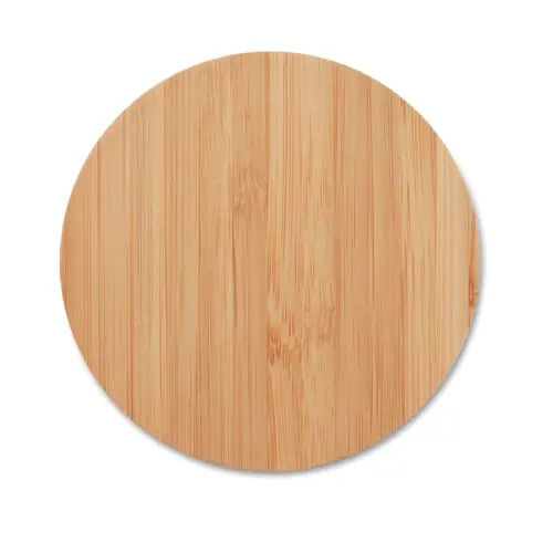 Caricatore wireless in bambù da 15W con ricarica rapida