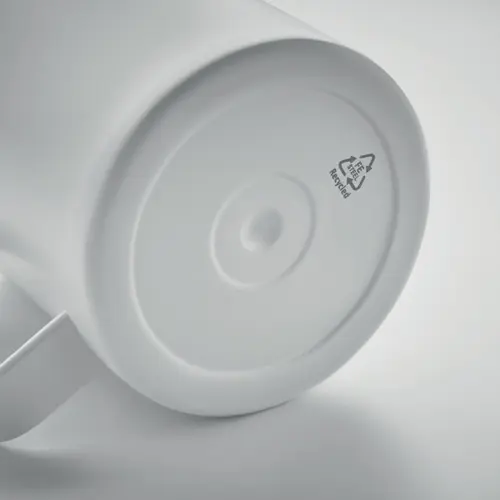 Tazza in acciaio inox riciclato a doppio strato con coperchio da 300ml