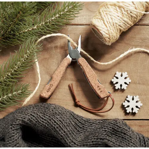 Multiutensile in acciaio inox e sughero