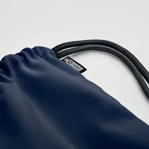 Sacca Grande in poliestere in 300D RPET con tasca esterna laterale con cerniera 40x48cm