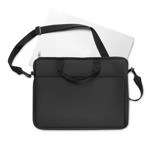 Borsa porta pc da 14" in neoprene con manico e tracolla regolabile 35x2x26cm