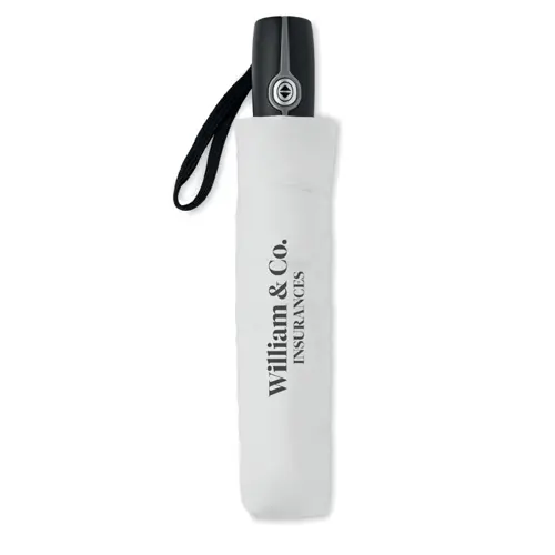 Ombrello pieghevole antivento con struttura in acciaio placcata zinco e fibra di vetro ø970x480,5mm