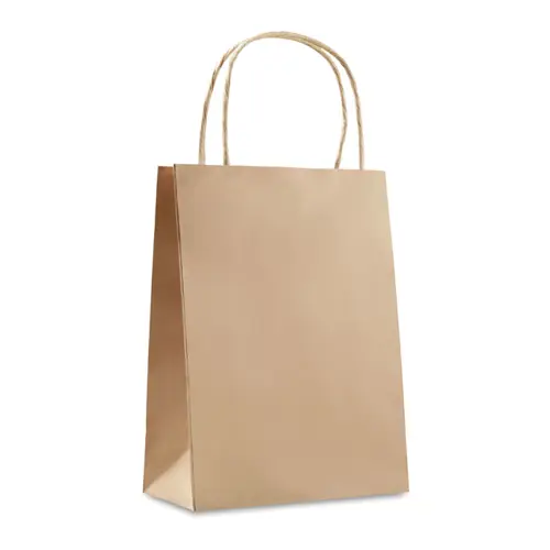 Shopper regalo in carta formato piccolo da 150gr 16x10x23cm