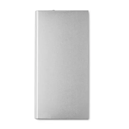 Power bank in alluminio piatto e compatto in diverse colorazioni da 8000mAh