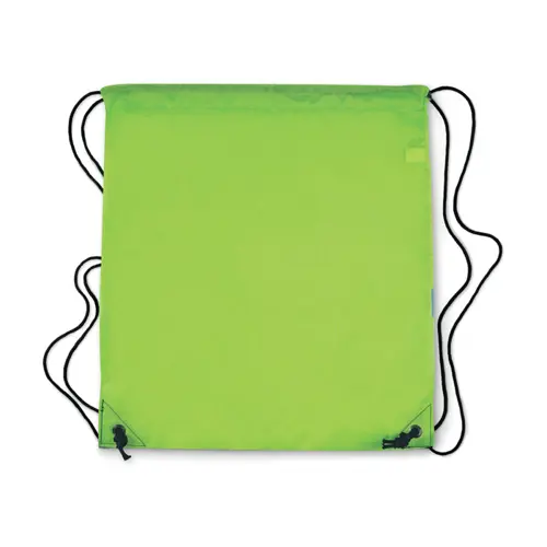 Sacca in poliestere con parti riflettenti e chiusura a coulisse da 190T 36x40cm