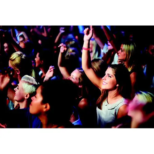 Foglio di 10 braccialetti numerati per eventi da 19mm