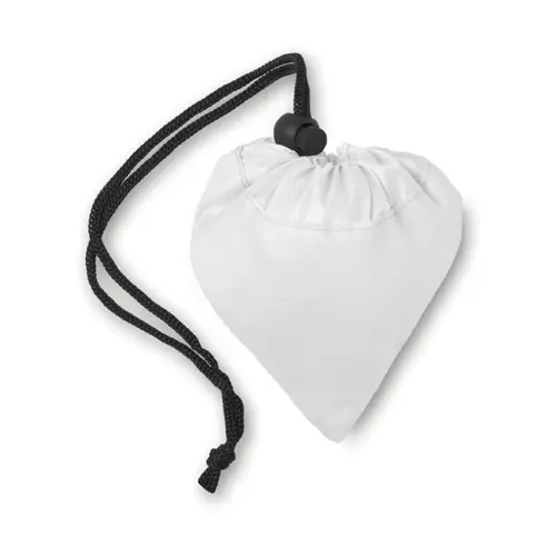 Shopper pieghevole in poliestere con manici e chiusura a coulisse da 210D 38x40cm