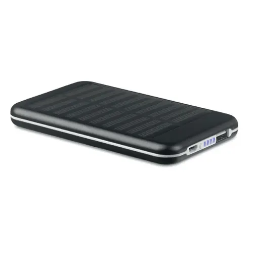 Power bank solare in alluminio piccolo da 4000mAh