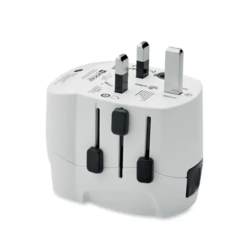 Adattatore per presa e USB da viaggio