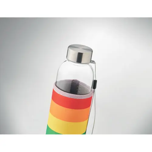 Borraccia in vetro 500ml e copertura in neoprene