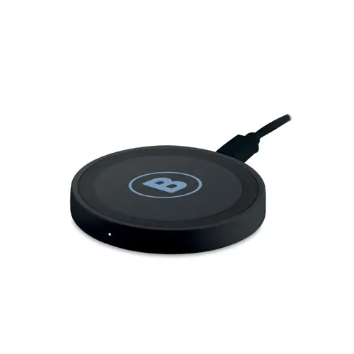 Caricatore wireless tondo piccolo e compatto da 5W