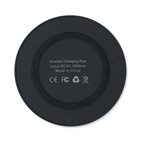 Caricatore wireless tondo piccolo e compatto da 5W