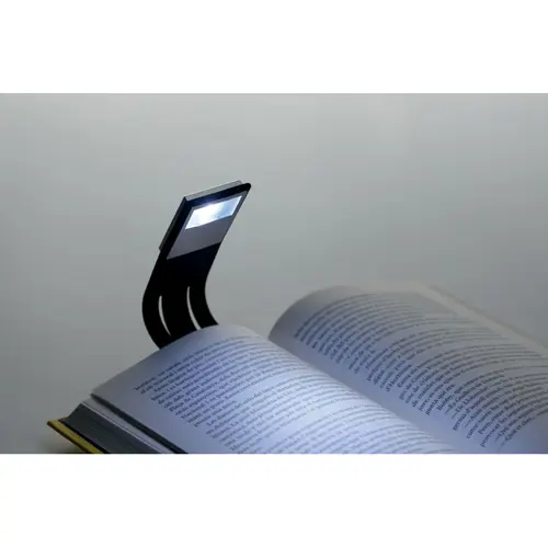 Lampada da lettura e segnalibro con luce LED
