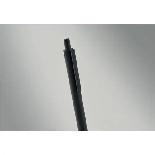 Penna a sfera in paglia di grano e ABS con meccanismo a scatto e refill blu