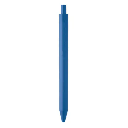 Penna a sfera in paglia di grano e ABS con meccanismo a scatto e refill blu