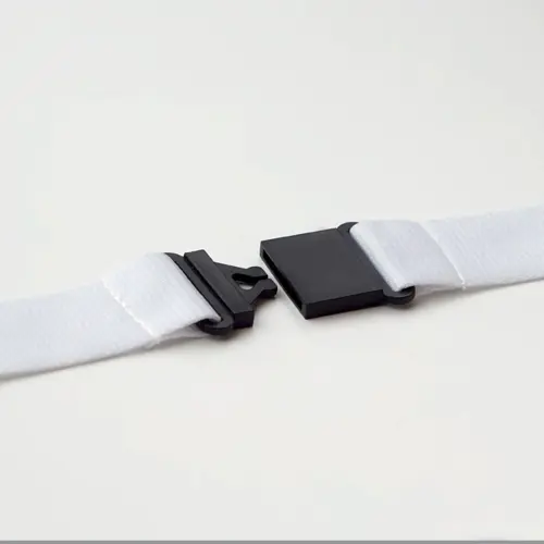 Lanyard con gancio in metallo fibbia staccabile e chiusura di sicurezza